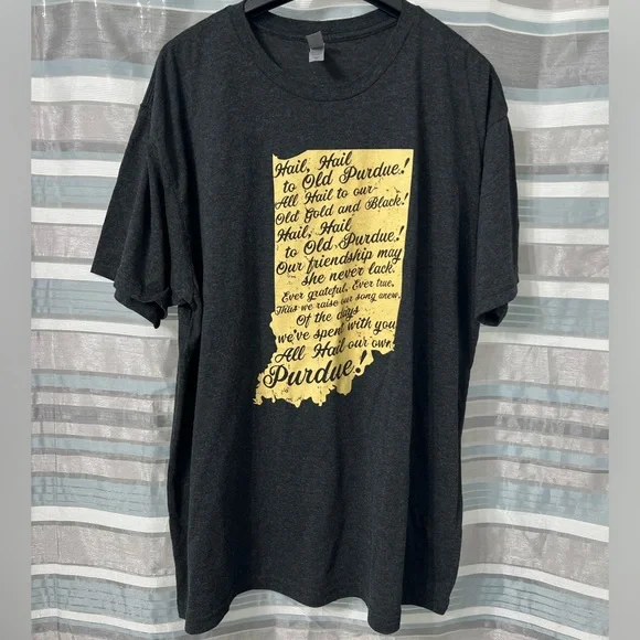 Purdue Boilermakers Fight Song T-Shirt - Picture 1 of 5